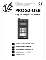 V2 Elettronica V2 PROG2-USB Manual do proprietário