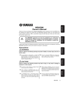 Yamaha ME02R Manual do proprietário