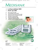 Medisana 88389 HYDROMASSEUR BBS Manual do proprietário