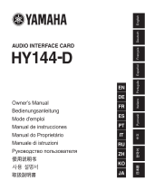 Yamaha HY144 Manual do proprietário