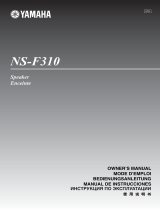 Yamaha NS-F310 Manual do proprietário