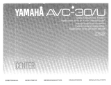 Yamaha AVC-30U Manual do proprietário
