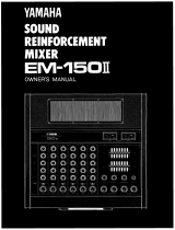Yamaha EM-150II Manual do proprietário