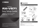 Yamaha RX-V671 Manual do proprietário