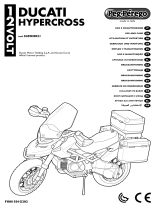 Peg Perego Ducati Hypercross Manual do proprietário