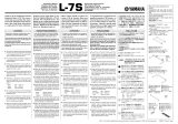 Yamaha L-7S Manual do proprietário