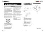 Yamaha NS-8800 Manual do proprietário