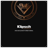 Klipsch Reference Over-Ear Bluetooth Black Headphones Certified Factory Refurbished Manual do proprietário