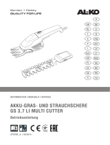 AL-KO Grass and Shrub Shear GS 3.7 Li Multicutter Manual do usuário