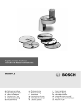 Bosch VeggieLove MUZ5VL1 Manual do usuário