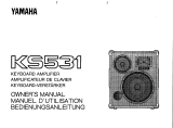 Yamaha KS531 Manual do proprietário