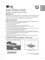 LG MP500-FJBAP Instruções de operação