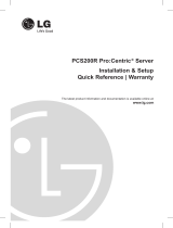 LG PCS200R Manual do usuário