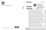 Sony Alpha 6500 Manual do usuário
