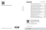 Sony CYBER-SHOT DSC-RX100 V BLACK Manual do proprietário