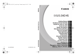 Canon IXUS 240 HS Manual do usuário