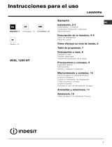 Indesit WIXL1200 Manual do proprietário