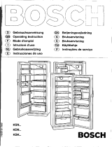 Bosch KDR3701 Manual do usuário