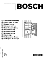 Bosch KIR2035IE/02 Manual do proprietário