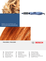 Bosch PHA2000 Manual do usuário
