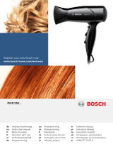 Bosch PHD2511/01 Manual do usuário