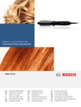 Bosch PHC-7771 ActiveShape Creator Manual do usuário