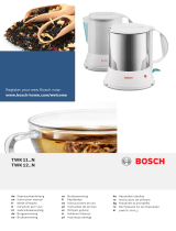 Bosch TWK1102N Manual do usuário