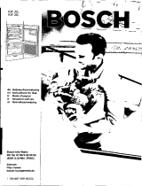 Bosch KIF2640 Kühlschrank Manual do proprietário