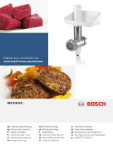 Bosch MUM52131/03 Manual do usuário