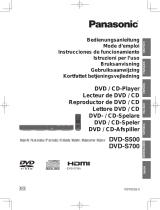Panasonic DVD-S700EF-K Manual do proprietário