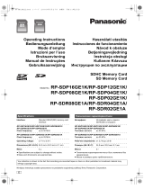 Panasonic RPSDP16GE1K Manual do proprietário