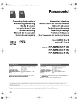 Panasonic RPSM08GCE1K Manual do proprietário