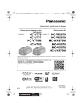 Panasonic HCVX878EG Manual do proprietário