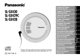 Panasonic SLSX429C Manual do proprietário