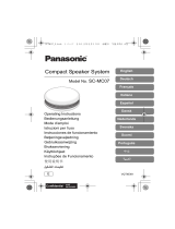 Panasonic SC-MC07E Manual do proprietário