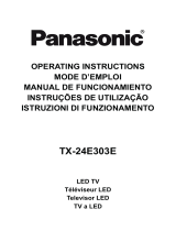 Panasonic TX24E303E Instruções de operação