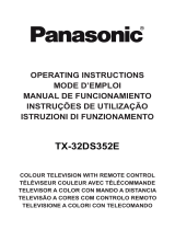 Panasonic TX32DS352E Instruções de operação