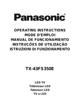 Panasonic TX43FS350E Instruções de operação