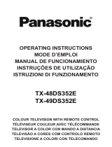 Panasonic TX48DS352E Instruções de operação