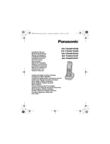 Panasonic KX-TGA651EXB Manual do proprietário
