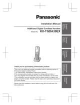 Panasonic KXTGDA30EX Instruções de operação