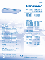 Panasonic CS-F34DTE5 Klimagerät Manual do proprietário