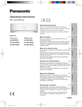 Panasonic CS-RE15PKE Manual do proprietário