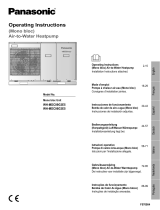 Panasonic WHMDC06G3E5 Manual do proprietário