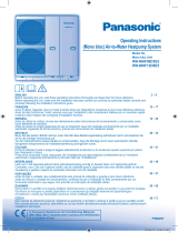 Panasonic WHMHF12D6E5 Instruções de operação