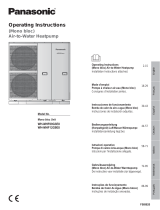 Panasonic WH-MHF09G3E8 Manual do proprietário