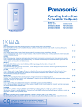 Panasonic WHUD03EE5 Instruções de operação