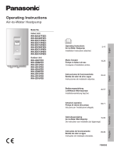 Panasonic WHUD16FE8 Instruções de operação