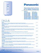 Panasonic WHUD09CE8 Instruções de operação