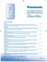 Panasonic WHSDF05E3E5 Instruções de operação